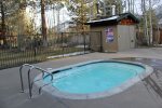 Mammoth Condo Rental Chateau Blanc Common Area Outdoor Jacuzzi